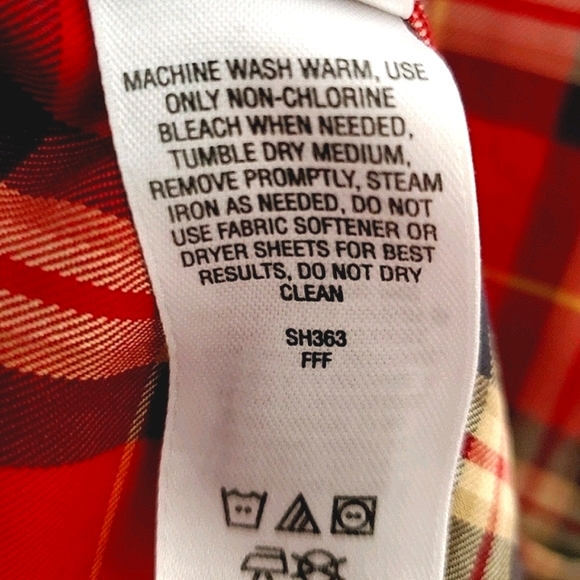 Cabela's Outfitter Series Men's Tall Button Down Plaid Shirt XL - Picture 5 of 6